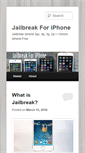 Mobile Screenshot of jailbreakforiphone.com